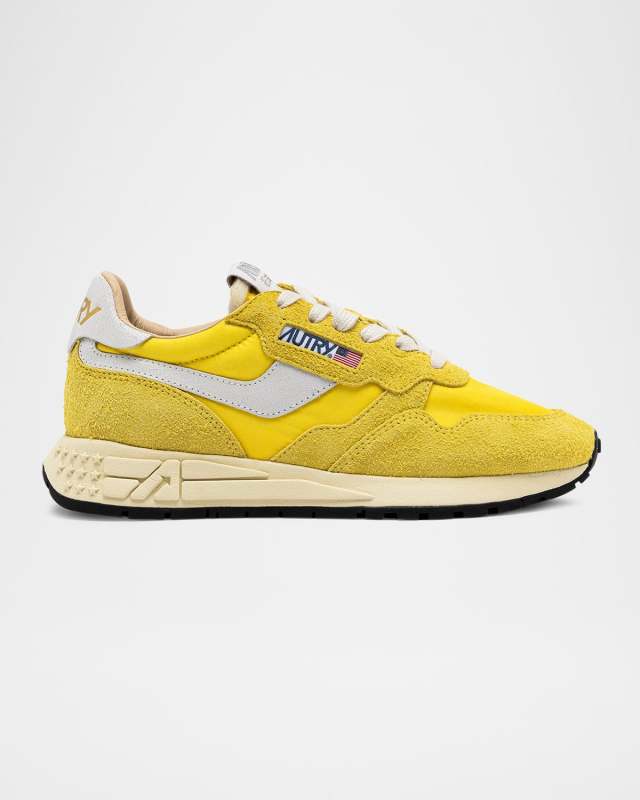 Reelwind Suede Retro Trainer Sneakers